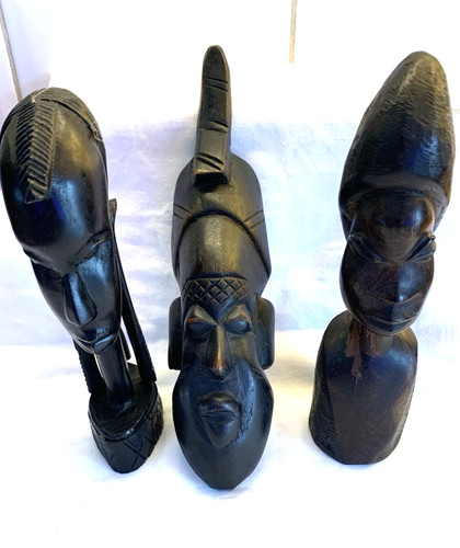 Vintage african wood carving - wood,