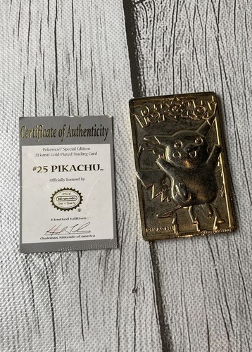 Pikachu 1999 pokemon 23k - 1999,