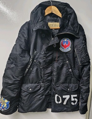 Vintage avirex flight - avirex, hooded
