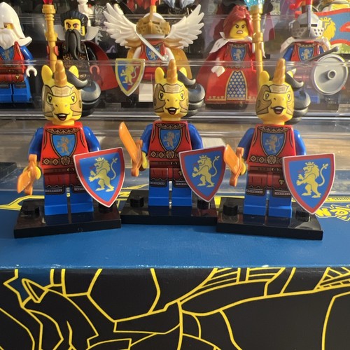 Lego lion knight unicorn - knight, with