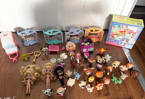 Littlest pet shop mixed lot - pet,