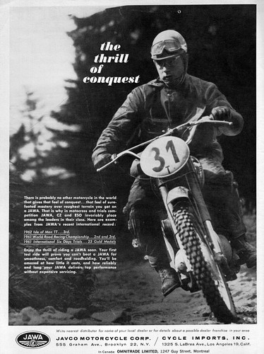 1963 jawa motocross - jawa, cz