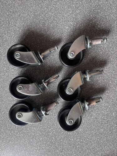 Furniture castors wheels - 6x,