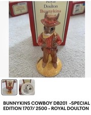 Royal Doulton Bunnykins Cowboy