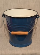 Vintage Style Enamel Bucket