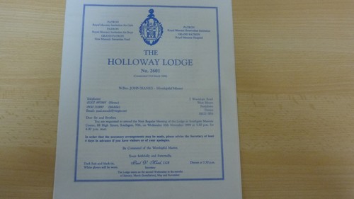 Masonic books the holloway - masonic,
