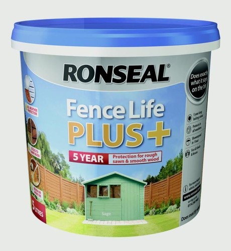 Ronseal fence life - ronseal, paint