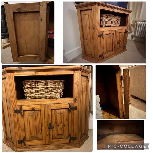 Wooden corner cabinet - wooden,