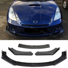 For Toyota Celica GTS GT Carbon Fiber Front Bumper Spoiler Lip Splitter Body Kit