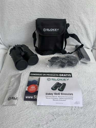 Slokey 10x42 binoculars boxed - binoculars,