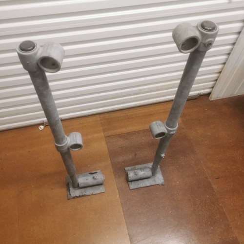 Mezzanine floor handrail posts - mezzanine,