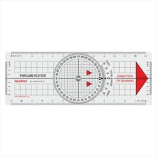 Liquidraw Portland Course Plotter Navigation Divider Marine Nautical Protractor