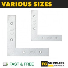 STEEL FLAT RIGHT ANGLE BRACKET