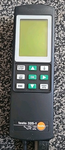 Testo 325 flue gas - testo, analyser