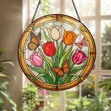 Tulip Butterfly Suncatcher