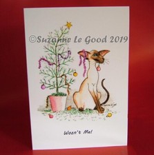 Siamese Cat Christmas Tree