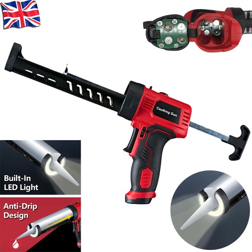 Dripless caulking gun cordless - caulking,