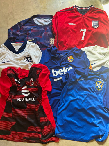 Vintage football shirt bundle