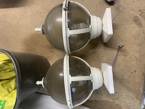 Caravan decking globe post - caravan,
