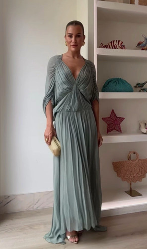 Zara new woman ss25 sea - new, green