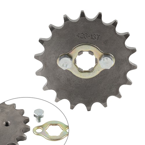428 chain 17mm 18t - chain, front