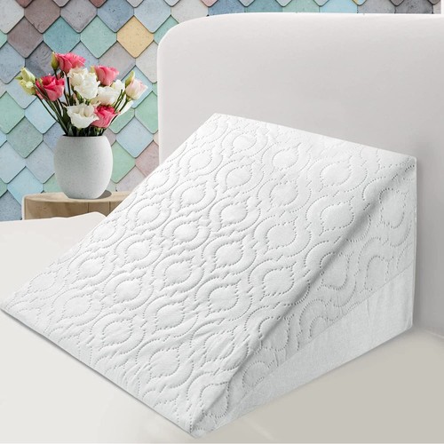 Wedge pillow support bed - support,