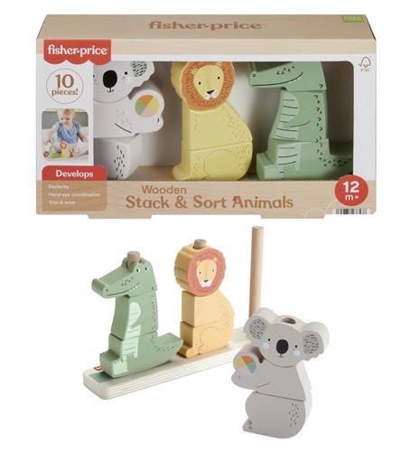 Fisher price wooden - wooden, toy