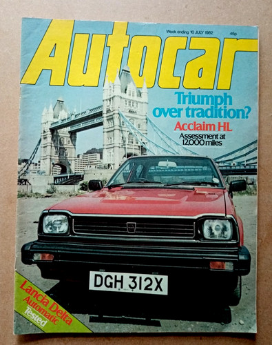 Autocar magazine july 1982 - 10,