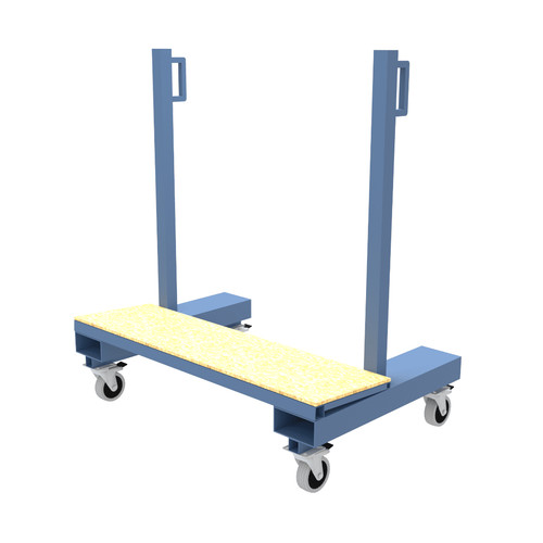 Board handling trolley - trolley, with
