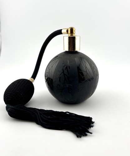 Vintage bohemian black glass - vintage,