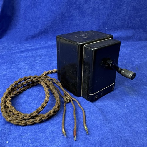 Vintage gpo telephone magneto - gpo,