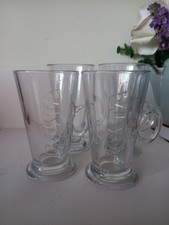 Costa Coffee Branded Coffee/ Latte Glasses  See Description.  (Mixed job lot)