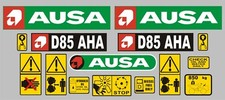 Decal Sticker set for AUSA D85AHA Dumper 850kg