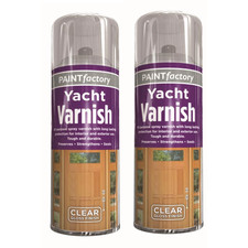 2 x Yacht Varnish Spray Paint
