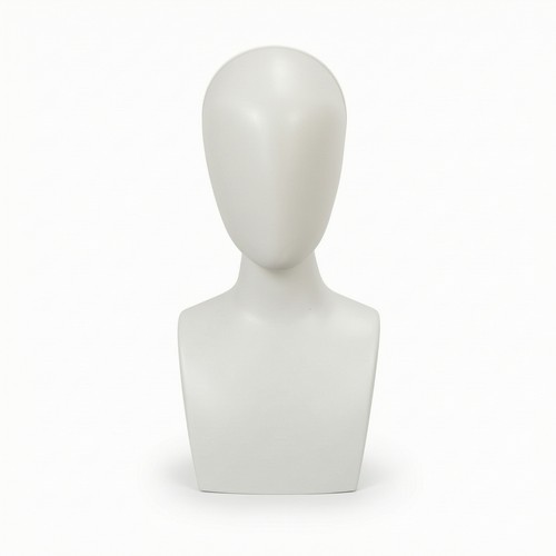 Mannequin head with - with, shoulders