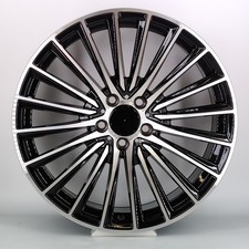 20" turbine black pol