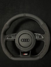 Audi Steering Wheel 8V PFL RS3 S3 S4 S5 RS5 RS6 Leather / Alcantara 2013-2016