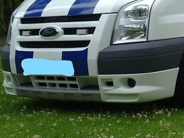 Ford transit van - mk7, front