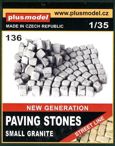 Plus model diorama paving - model,