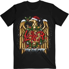 Slayer Holiday Eagle Official Tee T-Shirt Mens