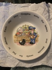 Postman Pat China Bowl Childrens Made In England Crown Staffordshire 1984