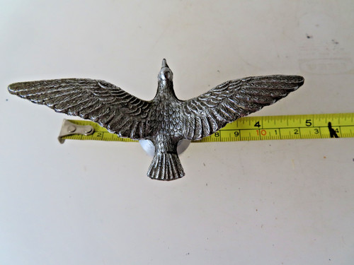 Vintage flying bird car bonnet - flying,