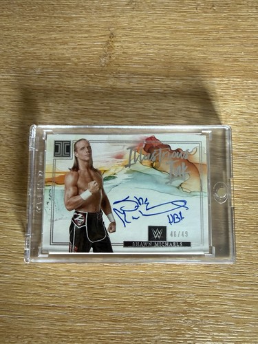 Shawn michaels panini - shawn,