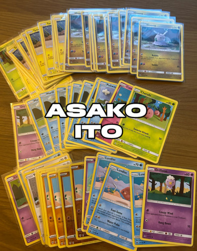 Asako ito pokemon - ito, cards