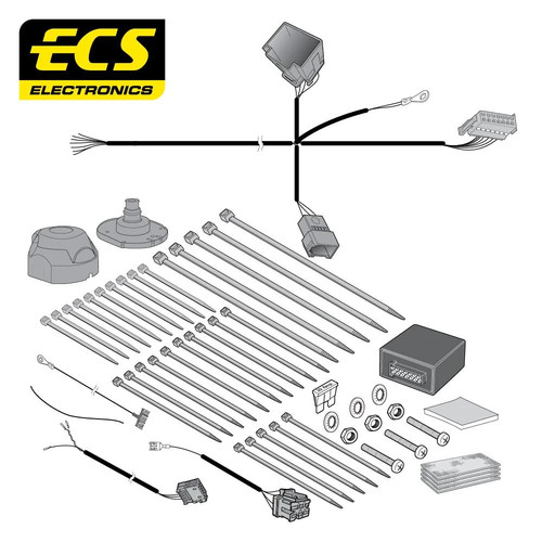 Towbar wiring kit - kit, pin