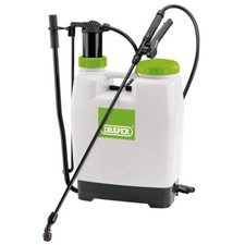 Draper 63056 Knapsack Garden Backpack Pump Action Pressure Sprayer 12L