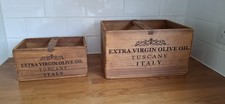 Rustic Wooden Storage Boxes