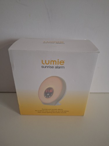 Lumie sunrise alarm clock - sunrise,