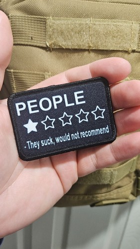 People review sarcastic - , patch