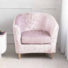 Tub Chair Covers Elastic Armchair Sofa Slipcover with Seat Cushion Cover